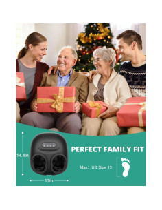 Masajeador de Pies Medcursor FM15 con Calor y Rodillos 2