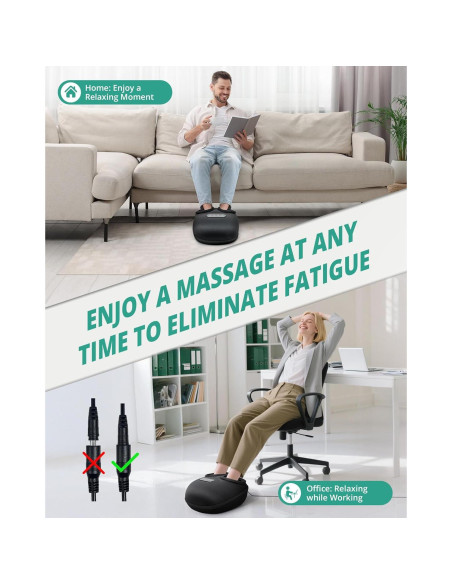 Masajeador de Pies Medcursor FM15 con Calor y Rodillos