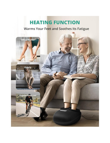 Masajeador de Pies Medcursor FM15 con Calor y Rodillos