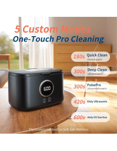 Limpiador Ultrasónico de Joyas y Gafas 600ml - Zhongshan 2