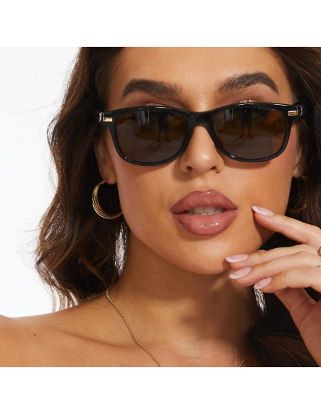 Gafas de sol Bnus B7066 polarizadas con lentes de vidrio