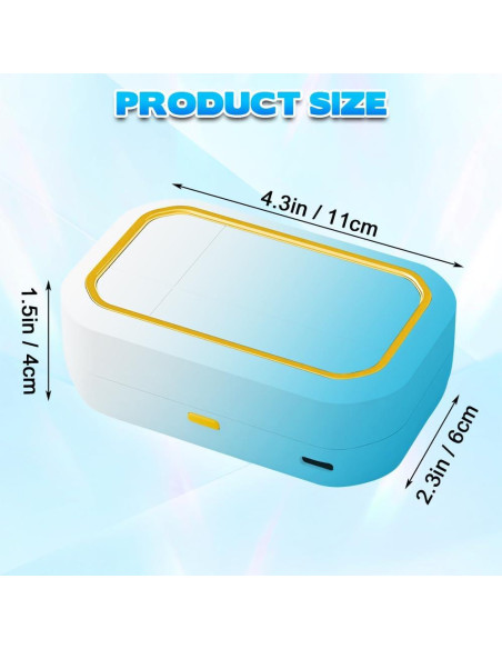 Limpiadora Ultrasónica de Lentes de Contacto Casbomy 240mAh