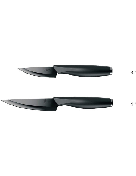 Cuchillo de Pelar Cestari 3 Pulgadas Cerámica Avanzada Negro