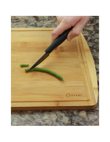 Cuchillo de Pelar Cestari 3 Pulgadas Cerámica Avanzada Negro