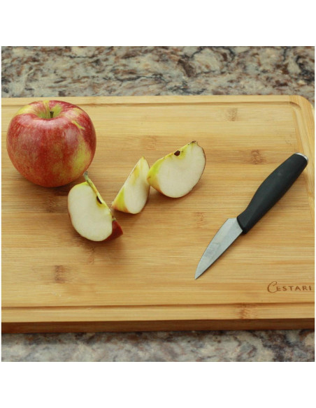 Cuchillo de Pelar Cestari 3 Pulgadas Cerámica Avanzada Negro
