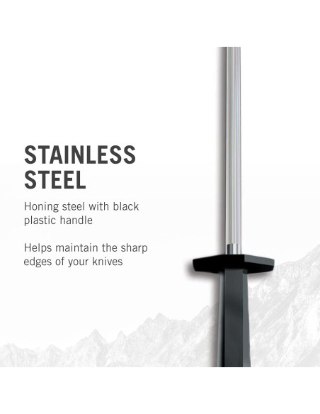 Acero de Afilado Victorinox 25.4 cm Mango Plástico Negro