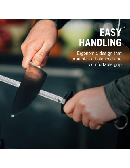 Acero de Afilado Victorinox 25.4 cm Mango Plástico Negro