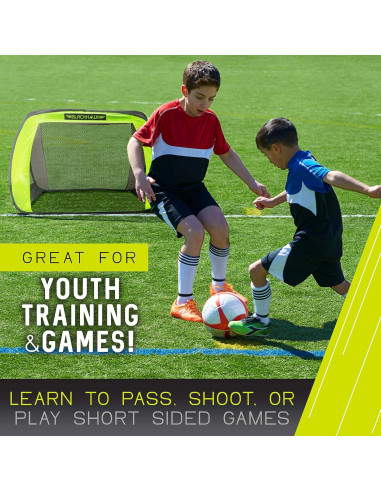 Portería de Fútbol Pop Up Franklin Sports Blackhawk 130x97cm