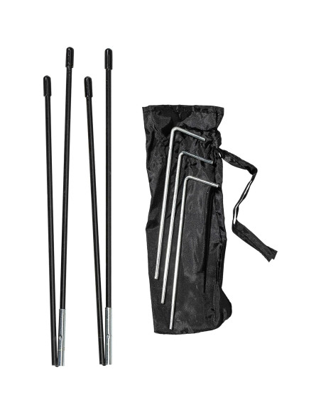 Portería de Fútbol Pop Up Franklin Sports Blackhawk 130x97cm