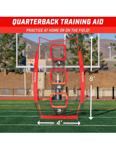 Red de Lanzamiento de Fútbol GoSports 2.44 x 1.22 m con 3 Objetivos 2