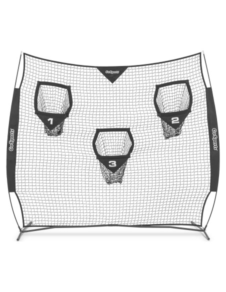 Red de Lanzamiento de Fútbol GoSports 2.44 m - Negro