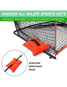 Conjunto 4 Bolsas de Arena GoSports para Redes Deportivas 2