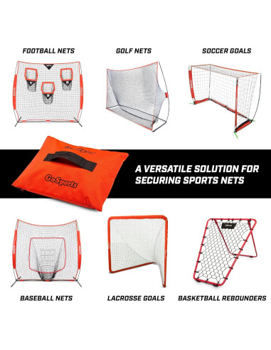 Conjunto 4 Bolsas de Arena GoSports para Redes Deportivas