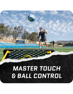 Tablero de Entrenamiento de Fútbol SKLZ - Rebotador Portátil 25x91 cm 2