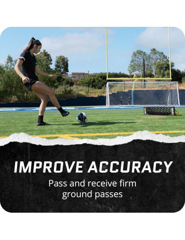 Tablero de Entrenamiento de Fútbol SKLZ - Rebotador Portátil 25x91 cm