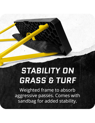 Tablero de Entrenamiento de Fútbol SKLZ - Rebotador Portátil 25x91 cm