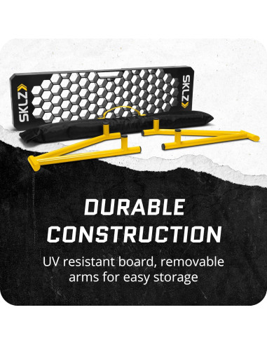 Tablero de Entrenamiento de Fútbol SKLZ - Rebotador Portátil 25x91 cm