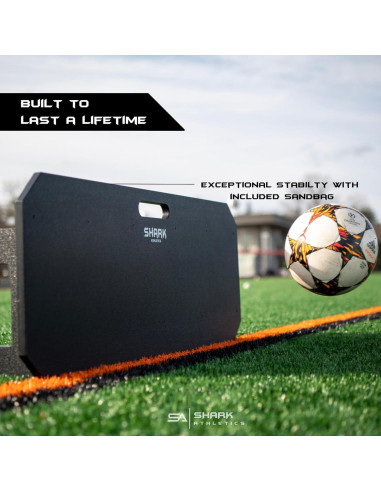 Rebotador de Fútbol Shark Athletics Doble Ángulo 104x45 cm