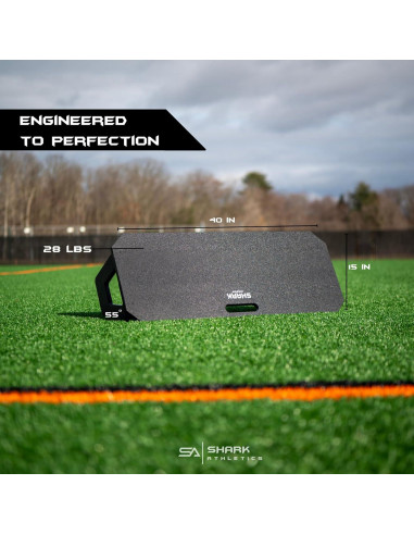 Rebotador de Fútbol Shark Athletics Doble Ángulo 104x45 cm