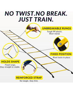 Escalera de Agilidad SOFTSOUL Agilith-Pro 6m 12 Peldaños 2