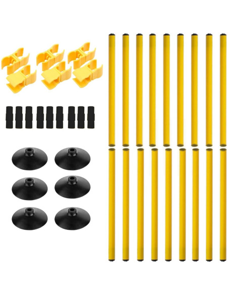 Conjunto de Vallas de Agilidad Voodans 1.0 m Ajustables