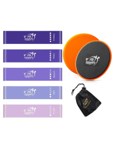 Conjunto de Bandas de Resistencia y Deslizadores Fit Simplify