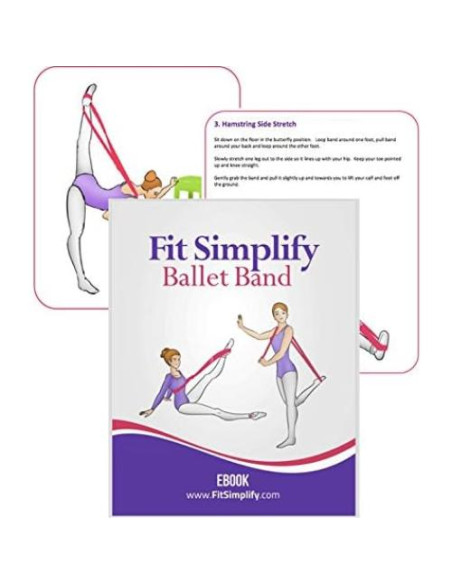 Banda de Estiramiento de Ballet Fit Simplify - Negro