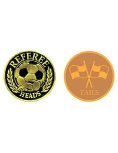 Moneda de lanzamiento para árbitro de fútbol 1 Stop Soccer