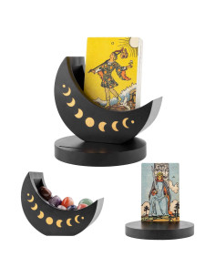 Caja de Madera para Tarot Ceiner con Fase Lunar 13.46 cm