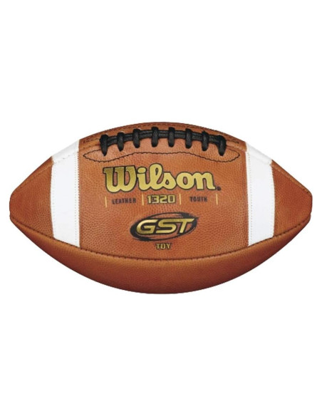 Balón de Fútbol Wilson GST TDY Juvenil Cuero Marrón