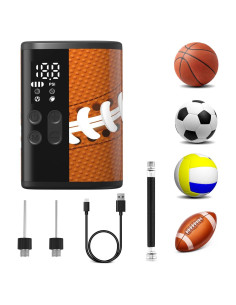 Bomba Eléctrica Woowind para Pelotas con Manómetro y LED