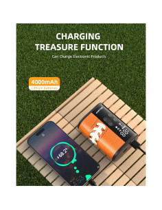 Bomba Eléctrica Woowind para Pelotas con Manómetro y LED 2