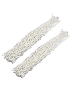 Red de Baloncesto UyuECCL 8 Laos Blanca Resistente Todo Clima