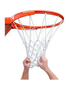 Red de Baloncesto UyuECCL 8 Laos Blanca Resistente Todo Clima 2