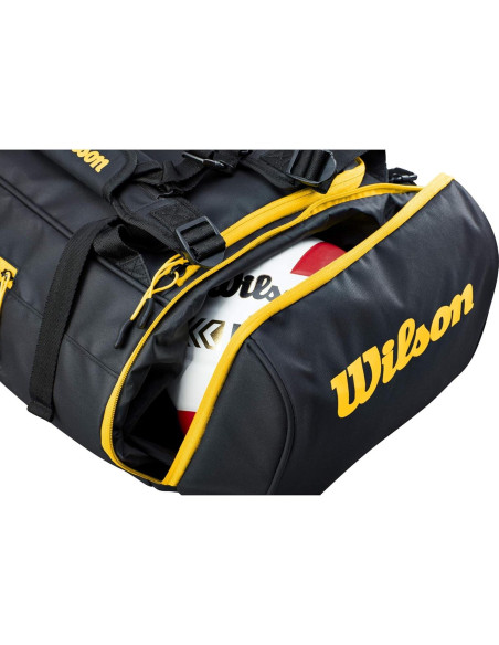 Bolsa de viaje Wilson AVP 59.7x38.1cm - Negro/Amarillo