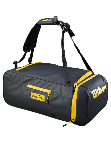 Bolsa de viaje Wilson AVP 59.7x38.1cm - Negro/Amarillo