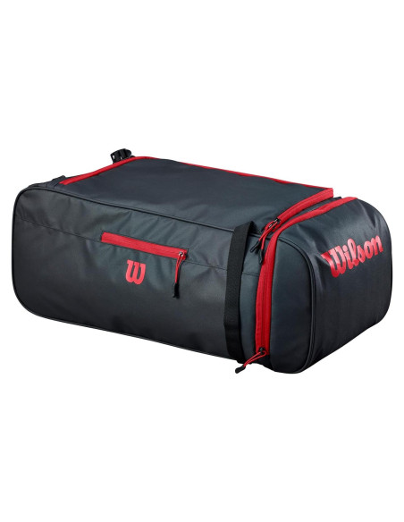 Bolsa de Deporte Wilson WTH132190 - Negro/Rojo, 77.6x29.5cm