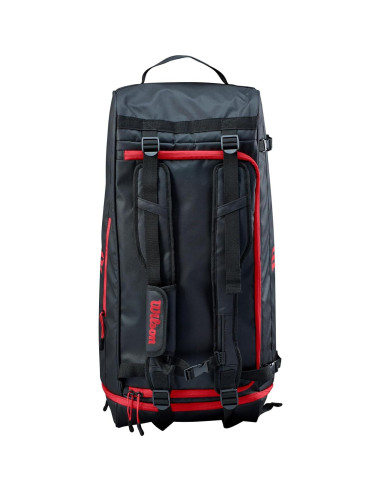 Bolsa de Deporte Wilson WTH132190 - Negro/Rojo, 77.6x29.5cm