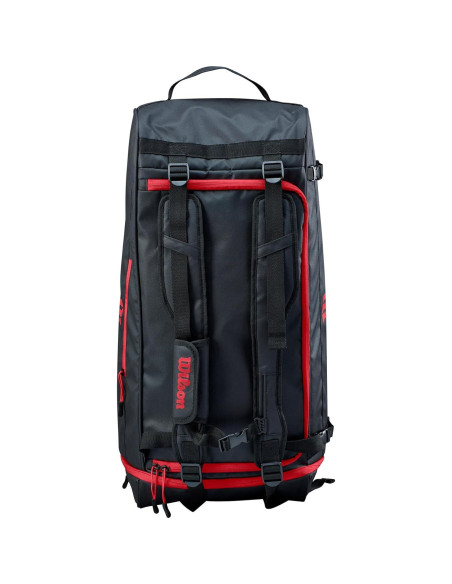 Bolsa de Deporte Wilson WTH132190 - Negro/Rojo, 77.6x29.5cm