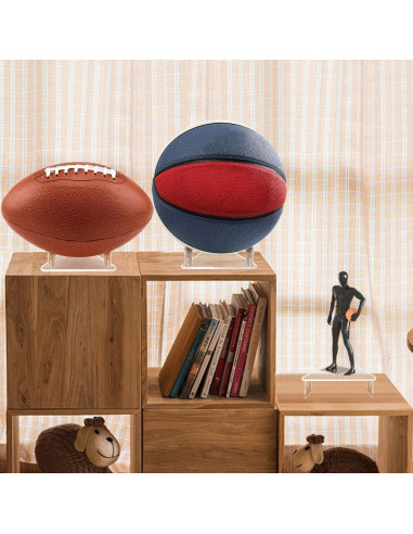 Soporte de Pelotas Tasybox Acrílico Transparente 2 Unidades