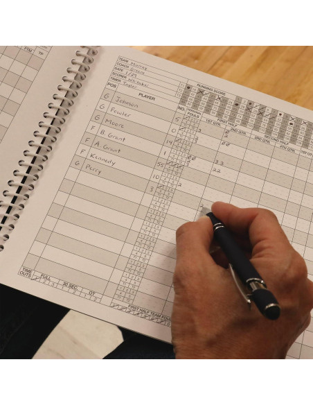 Libro de Puntuaciones de Baloncesto Murray Sporting Goods - 35 Juegos