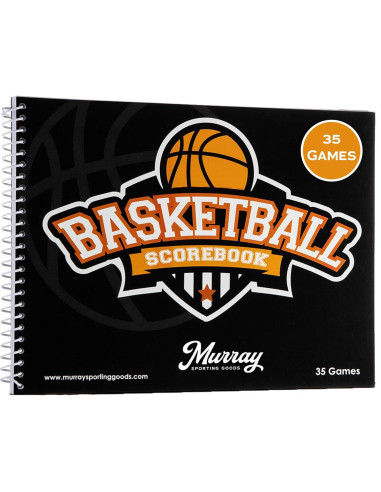 Libro de Puntuaciones de Baloncesto Murray Sporting Goods - 35 Juegos