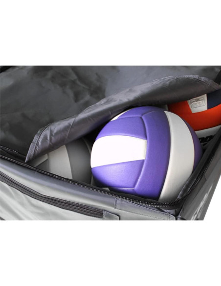 Carro de Voleibol Portátil Baden VC-200A - Almacena 24 Pelotas
