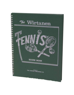 Libro de Puntuaciones de Tenis BSN Wirtanen 32 Partidos
