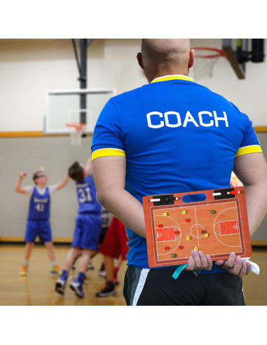 Pizarra de Entrenador SANXIULY Borrable Doble Cara 40.6x28cm