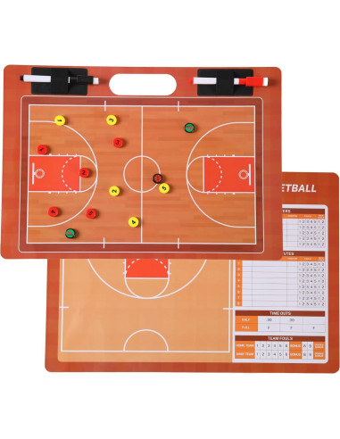 Pizarra de Entrenador SANXIULY Borrable Doble Cara 40.6x28cm