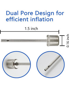 25 Agujas de Bomba de Aire Verlimk para Pelotas Deportivas 2