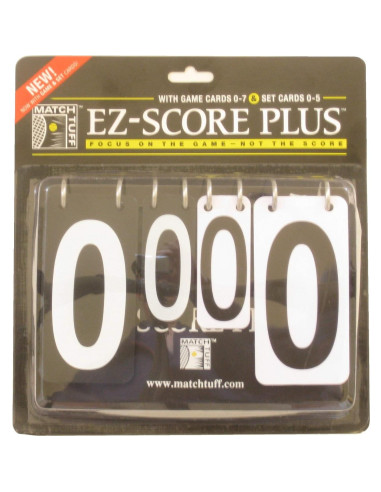 Mantenedor de Puntuaciones de Tenis Match Tuff EZ Score Plus