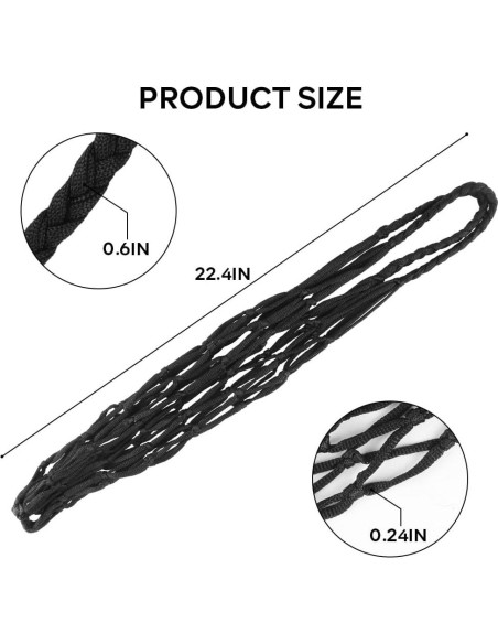 Bolsa de Red de Baloncesto JBM 2 Paquetes para Pelotas 3-5