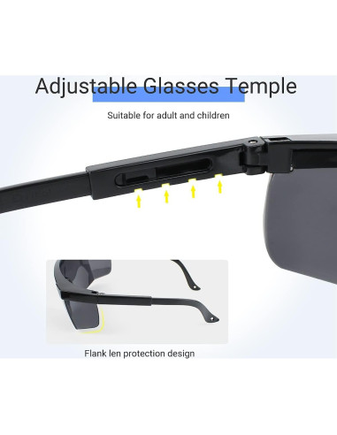 Gafas de Seguridad PETLESO Anti UV y Escombros 13 cm